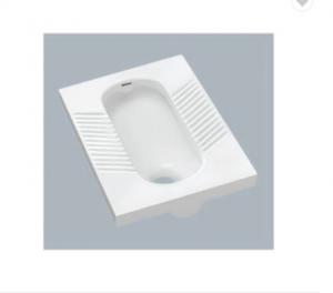 Quality Bathroom Squat Pan Toilet Ceramic Flush Asian Squat Type Toilet for sale
