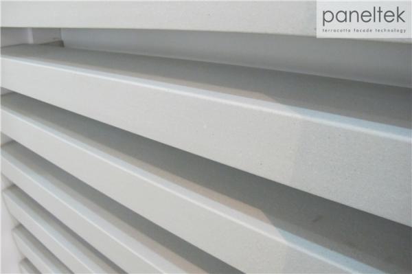 Buy Ceramic Baguettes Sun Shading Louvers 50 * 100mm With Hollow Structure at wholesale prices