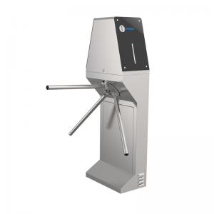China Supermarket Securely Access Control Turnstile Face Recognition Manual/semi-automatic/automatic Security Tripod Turnstile on sale