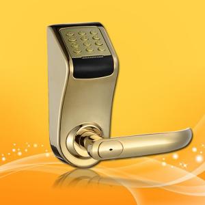 Quality Password Door Lock Low Voltage Warning with Mechanical Key and Electronic Deadbolt for sale