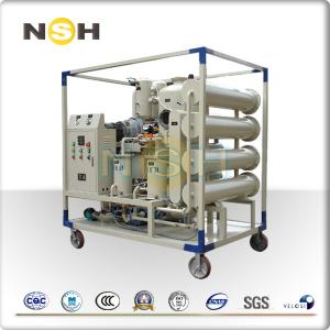 China Insulating Oil Purifying Machine , Physical Chemical Methods Oil Treatment Machine on sale