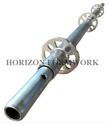 Buy Vertical Ringlock Scaffolding System 1.5m , Sure Lock Scaffold System With Rosette at wholesale prices