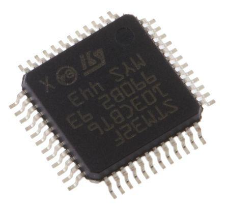 Buy In Stock STM32 AVR Mirocontroller 32-Bit 48MHz 128KB (128K x 8) FLASH QFP48 MCU Programmable IC Chip STM32F070CBT6 at wholesale prices