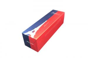 Quality Exquisite Sustainable Wine Gift Box Packaging / Wine Bottle Shipping Box for sale