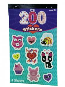 China Party Deco Custom Sticker Printing , Children's Label Stickers High Glossy Colorful Shapes on sale