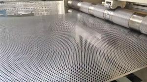 China Round Metal Mesh Aluminum Perforated Sheet 0.5 - 10mm Thickness on sale