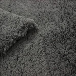 Quality Soft Outdoor Apparel Fabric Textile Garment Sherpa Lining Fabric for sale