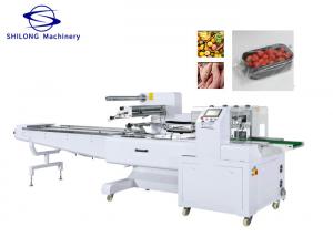 Quality OPP Strawberry Fruit Horizontal Form Fill Seal Machine HMI 80μM for sale