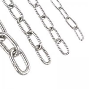 Quality Load Lifting 316 Stainless Steel Boats Anchor Chain DIN766 Standard Test load 48kN for sale
