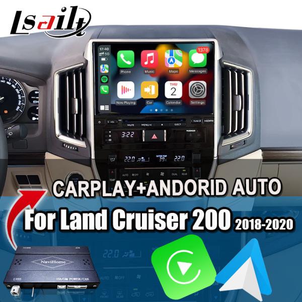 Buy Wireless CarPlay Interface for Toyota Land Cruiser 200 GX-R,VX-R 2018-2021 Fujitsu Head Unit With Android Auto, Linux System at wholesale prices