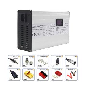 Quality 48V 15A Battery Charger Standard 13S 12S Lifepo4 Charger AC - DC for sale