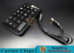 Quality Portable Slim Mini Wired Usb Numeric Keyboard Especially For Baccarat System for sale