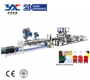 Quality high quality plastic sheet making machinery for bags and suitcase for sale