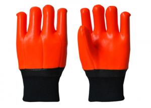 Quality Antisepsis PVC Hand Gloves , Cold Weather Work Gloves Excellent Slip Resistance for sale