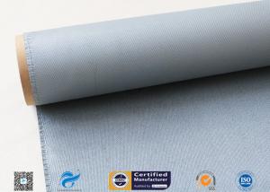 Quality 1MM Thermal Insulation Materials Fireproof Fiberglass Cloth Silicone Coated for sale