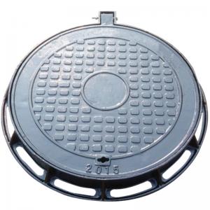 Quality Anti Corrosion Sewer Manhole Cover , 750mm D400 Lockable Manhole Cover for sale