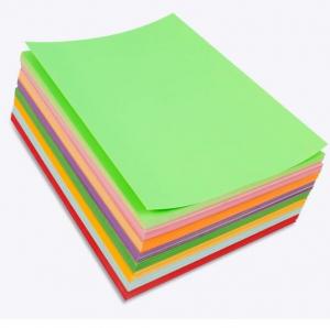 China Fluorescent Green Paper Adhesive Fluorescent Green Paper WGA433 Inkjet Printing Fluorescent Paper on sale