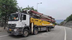 China HB62V 62m Used Concrete Pump Truck 2019 XCMG Refurbished Concrete Pumps on sale