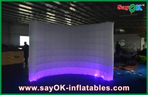 Quality Wedding Photo Booth Automatic Led Inflatable Photo Booth , Party Decorative Photobooth Kiosk for sale