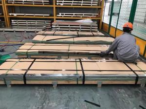 Quality 2205 2507 Duplex Stainless Steel Plate , Stainless Steel Sheet Brushed Surface AISI 201 316L for sale