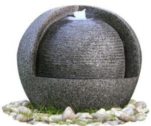 Resin Material Sphere Water Fountain Outdoor With CE / GS / TUV / UL Certificate