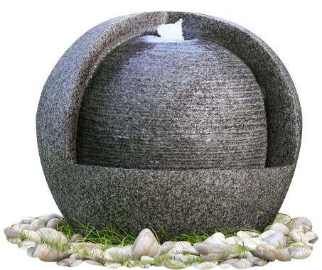 Buy Resin Material Sphere Water Fountain Outdoor With CE / GS / TUV / UL Certificate at wholesale prices