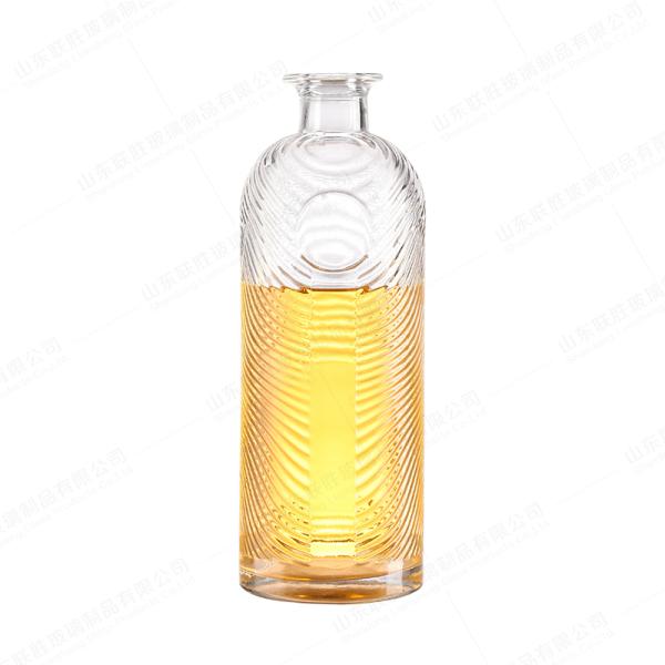 Customied Glass Liquor Spirit Whiskey Bottles for Vodka Gin Tequila 700ML 750ML 1000ML