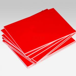Quality UV Resistant Red Foam Core Board 60*45cm Painting Foam Board for sale