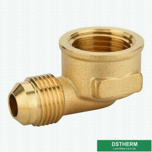 Quality Male Female Elbow Brass Flared Fittings Heating Forged Brass Hose Fittings for sale