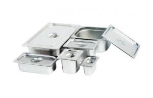 Quality Restaurant Silver Stainless Steel Cookwares / Pans 0.8mm For Food , 325x265mm for sale