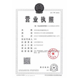 Dongguan Hyking Machinery Co., Ltd. Certifications