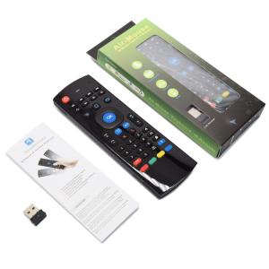 Quality Wireless Air Mouse Voice Remote T3M with IR Learning Remote IR Copy Function for Smart TV Box for sale