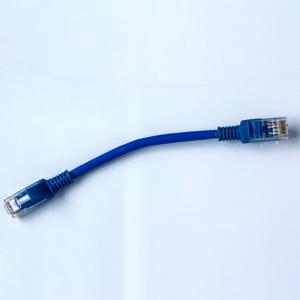 Quality Blue 0.5m Cat5e Patch Cord Utp Copper Network Cable for sale