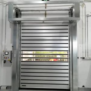 Quality S180 Control System Exterior Automatic Roller Door Durable Aluminum Door for sale