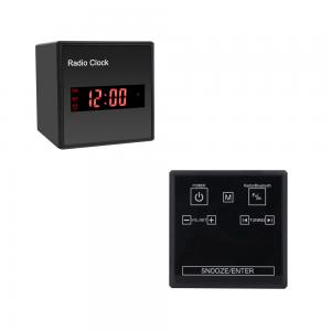 Quality Bluetooth FM Radio 1080P Alarm Clock Hidden Camera Motion Detected for sale