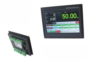 Quality Auto Zero Tracking Weighing Scale Indicator , Touch Screen Controller I/O Interface For Single Packing Scale for sale