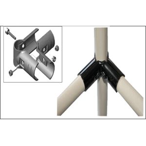 Buy cheap High Glossy Reused Metal Pipe Connectors / Metal Pipe Fittings For Pipe Racking from wholesalers