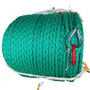 China Fishing Wire Combination Wire Rope 6 Strands 16mm With Steel Core on sale