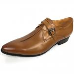 Oxford Business Office Dress Men Formal Dress Shoes , Monk Strap Shoes
