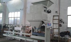China Dual Hopper Gravel / Stone / Pebble Auto Bagging Machines With Electric Control Cabinet on sale