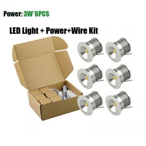 China LED lamp+Driver+ Wire Kit 3W LED Spotlight Mini Dimmable LED spotlight TV Cabinet light on sale