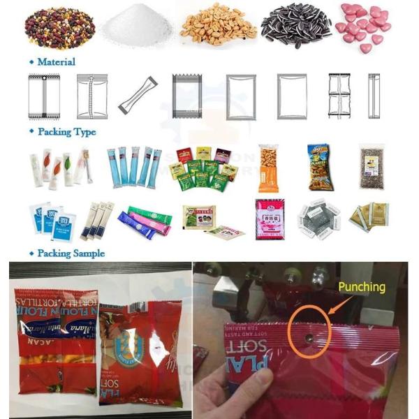 320MM Automatic Packing Machine For Sugar Instant Coffee Stick