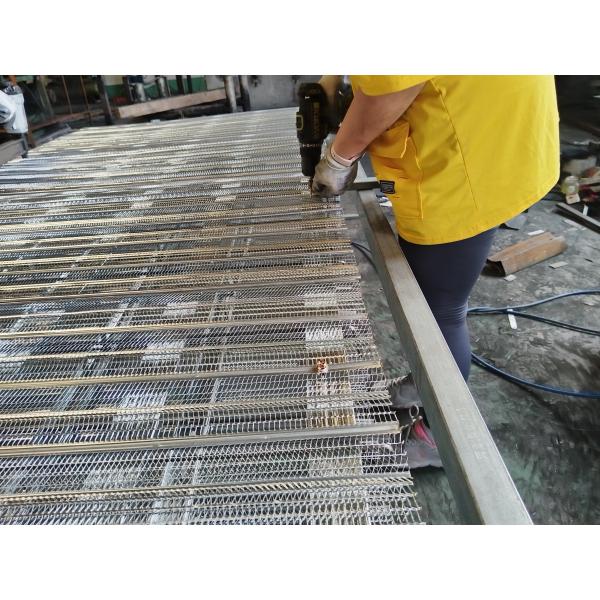 Galvanized Steel High-Ribbed Concrete Reinforcement Mesh for Permanent Formwork
