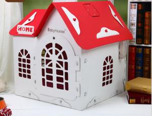 China Summer Pet 022 Removable Deluxe Bungalow Villa, Teddy Dog Breathable Dog House Wholesale Color: Pink, White Red, Rice on sale