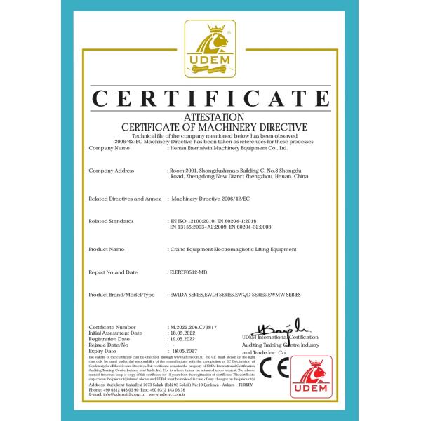 EOT Single Girder Overhead Crane Machine 10Ton Price