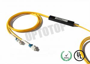 Quality FTTH / CATV 1 X 2 PM Fiber Coupler 2mm High Stability Optical Fiber Coupler for sale