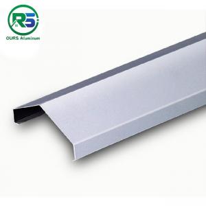 Quality Water Drip Suspended Ceiling Metal Strips With Vaulted Waves Hills Valley Pattern for sale