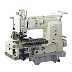 China 12-needle Flat-bed Double Chain Stitch Sewing Machine (tuck fabric seaming) FX1412PTV on sale
