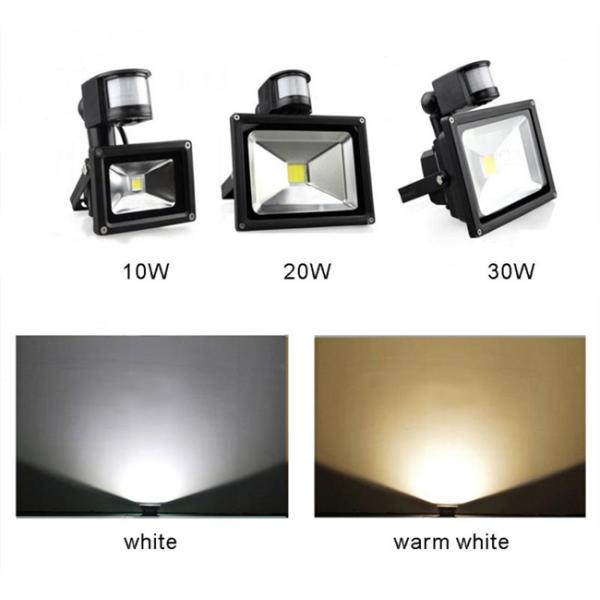 20 W COB Solar PIR LED Floodlight 85V - 265V IP65 Searchlight With Motion Sensor