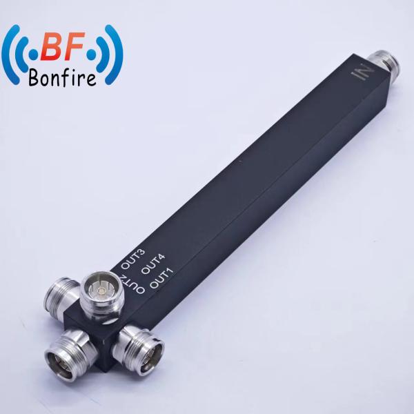 Buy IP65 Low Pim RF 4 Way Reactive Power Splitter Divider Package Gross Weight 1.100kg at wholesale prices